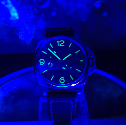 Panerai Luminor Due GMT Blue Dial 45mm Titanium, Date, Seconds, Automatic – BOX & PAPERS (PAM00964)